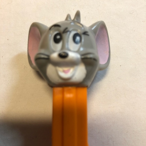 Tom Jerry Pez 1996 Dispenser Mouse Vintage Candy Orange Dispensers Toy Collector - Picture 7 of 8